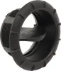 A black plastic air vent fitting. Produktbild-Vorschau