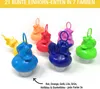 21x Einhorn Enten Angel Spiel  - Angelspiel Enten mit Öse & Produktbild-Vorschau 2