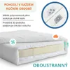 be4home dětská matrace do kolébky 90 x 40 cm, prodyšná, Náhled obrázku produktu 3