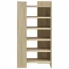 Schuhschrank Sonoma-Eiche 52x37,5x100 cm Holzwerkstoff Produktbild-Vorschau 4