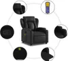 VidaXL VidaXL Fauteuil de massage - Réglable - 77 x 94,5 x Voir les images du produit 12
