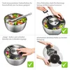 Set: Salatschleuder SPEEDWING® + Frischhaltedeckel, 5 L Produktbild-Vorschau 4