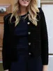 ASKSA Cardigan femme col rond boutonné Pull manches longues Voir les images du produit 6