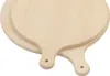 Tagliere rotondo in legno con manico 35cm 40cm Set di 2 Anteprima dell’immagine prodotto 2