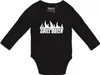 Huuraa Baby Body Grill Queen Flammen 74 Black  Baumwolle Produktbild-Vorschau 1