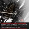 Close-up of a bicycle's rear derailleur and cassette. Produktbild-Vorschau