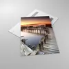 Bilder auf glas - Einteilig - Brücke Boot Meer - 80x120cm - Produktbild-Vorschau 2