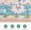 Volero - Teppich Vintage - Lily Oriental Blau Rosa - 80x150 Produktbild-Vorschau 2