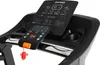 Close-up view of the console and control panel of a black treadmill. Podgląd zdjęcia produktu
