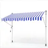 A striped awning on a white background. Náhled obrázku produktu