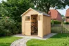 WOODTEX Naturbelassen 180 x 238 cm Gartenhaus Sylta 3, 14 Produktbild-Vorschau 8