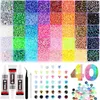 Strasssteine für Nägel - Nail Art Dekorationen - 32.000 Produktbild-Vorschau 1