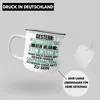 Trendation - Lustige Gamer Emaille Tasse Zocker Geschenk Produktbild-Vorschau 4