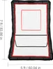 SucceBuy 5x7 foot lacrosse rebounder, volejbalová odrazová Náhľad obrázku produktu 8