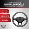HEYNER® Lenkradhülle 37-39 cm für Auto, grau, weiches, Produktbild-Vorschau 2