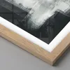 Gerahmtes Poster - Rahmen in heller Eiche - Abstraktion Produktbild-Vorschau 2