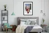 MuchoWow® Gerahmtes Poster Der Weihnachtsmann geht mit Produktbild-Vorschau 7