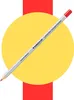 STAEDTLER® 108-2 Droogverfmarker, permanent, rood, 100% Productafbeelding-voorbeeld 7