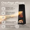 KAMINIO Cheminée de jardin électrique KAI XL -  Chauffage Voir les images du produit 4
