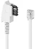 deleyCON 10m Telefonkabel TAE-F Stecker auf RJ11 Stecker Produktbild-Vorschau 3
