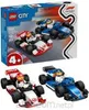 LEGO City F1 Williams Racing und Haas F1 Rennautos - Formel Produktbild-Vorschau 23