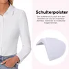 2 Paar Schulterpolster, Selbsthaftend Unsichtbare mit Klett Produktbild-Vorschau 4
