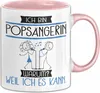 Popsängerin Tasse Geschenk Ich Bin Popsängerin Warum Weil Produktbild-Vorschau 1