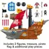 Imaginext Pirates, Bateau pirate à gueule de requin Set de Voir les images du produit 19