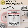 Psychologe Geschenk Tasse Lustiger Spruch Ich Bin Produktbild-Vorschau 3