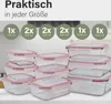 classbach® Frischhaltedosen Glas mit Deckel | 9er Set | für Produktbild-Vorschau 13