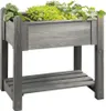 Hochbeet BASIC aus Kiefernholz grau 89,5x59x84,5cm Produktbild-Vorschau 2