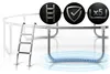 Trampolín de jardín Neo-Sport (465 cm) con red de seguridad Vista previa de la imagen del producto 16