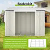 Metall Geräteschuppen Gerätehaus, 1.8x2.4m Produktbild-Vorschau 6