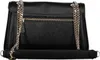 The back view of a black Guess handbag with a chain strap. Produktbild-Vorschau