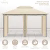 Pavillon WASSERDICHTER Pavillon Pavillon 3x4m Seitenwände Produktbild-Vorschau 3