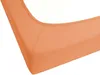 BELIANI Napínací prostěradlo oranžové 140 x 200 cm Náhled obrázku produktu 5