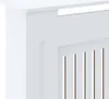 vidaXL Rivestimento per radiatori in MDF bianco 205 cm Anteprima dell’immagine prodotto 7
