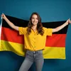 Bandiera Germania - Bandiera per Campionato Europeo o Coppa Anteprima dell’immagine prodotto 6