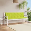 vidaXL Gartenbank-Auflage Hellgrün 180x(50+50)x7 cm Produktbild-Vorschau 2
