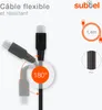 subtel Chargeur Mini USB 5V 1A / 1000mA 1.1m pour GPS , Voir les images du produit 4