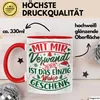 Weihnachten Tasse Geschenk Mit Mir Verwandt Zu Sein Ist Das Produktbild-Vorschau 3