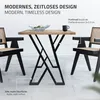 ML-Design 2 stolové nohy, Š50xV71 cm, stolové podnože v Náhľad obrázku produktu 4