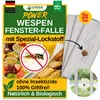 Fenster Wespenfallen mit Spezial-Lockstoff – 3x Fallen – Produktbild-Vorschau 1
