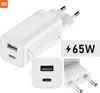 Adapter szybkiego ładowania XIAOMI 65W GaN, TYP A+C Podgląd zdjęcia produktu 18