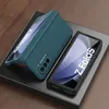 Hülle für Samsung Galaxy Z Fold 5 Scharnierschutz Hartes PC Produktbild-Vorschau 4