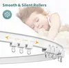Omgoods - 5m Flexibele Plafond Gordijnrail - Buigbare Productafbeelding-voorbeeld 5