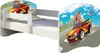 A child's bed with a racing car theme. Produktbild-Vorschau