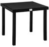 Table de jardin carrée en aluminium, 78 x 78 x 74 cm, 4 Voir les images du produit 1