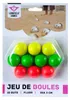 Engelhart -10 boules de pétanque, fluorescentes, pour les Voir les images du produit 2