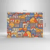 Bilder auf glas - Stadt Haus Straße - 70x50cm - Glasbilder Produktbild-Vorschau 3